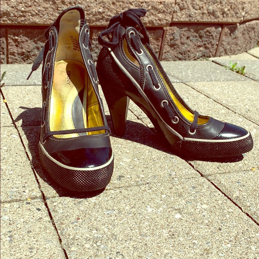 Black heels